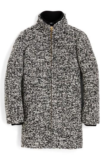 Women's J.crew Yulia Wool Blend Coat - Black