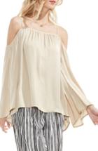 Women's Vince Camuto Off The Shoulder Blouse - Beige