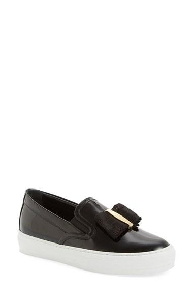 Women's Salvatore Ferragamo Pacau Slip-on Platform Sneaker