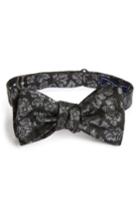 Men's The Tie Bar Intellect Floral Silk Bow Tie