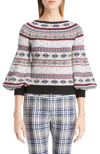 Women's Alexander Mcqueen Jacquard Top