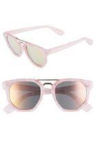 Women's Bp. 52mm Double Bridge Sunglasses - Marble/ Pink