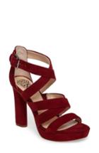 Women's Vince Camuto Catyna Platform Sandal .5 M - Red