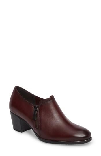 Women's Tamaris Zone Block Heel Bootie Eu - Burgundy