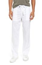 Men's James Perse Drawstring Waist Pants (s) - White