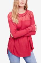 Women's Free People Spring Valley Top - Red