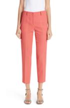 Women's Emporio Armani Straight Ankle Pants Us / 38 It - Coral