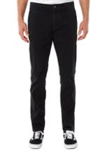 Men's Jack O'neill Port Stretch Cotton Chino Pants - Black