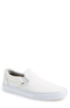 Men's Vans 'classic' Slip-on Sneaker .5 M - White