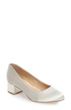 Women's Imagine By Vince Camuto Helsh Block Heel Pump M - Ivory