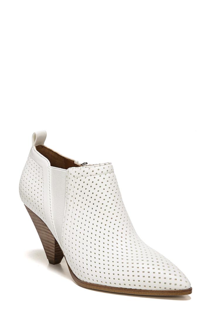 Women's Sarto By Franco Sarto Newbury Iii Bootie .5 M - White
