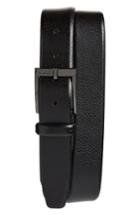 Men's Boss Elloy Leather Belt - Black