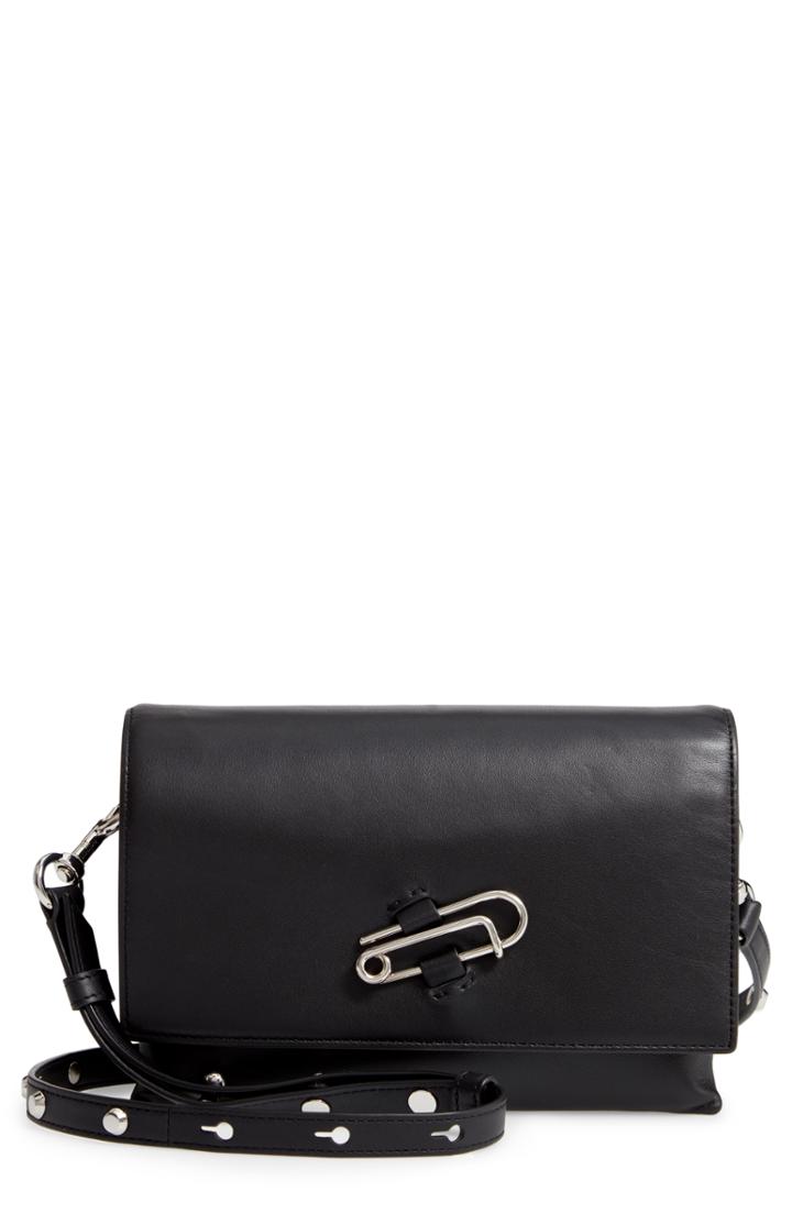 Allsaints Nancy Leather Shoulder Bag - Black