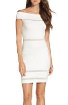 Women's French Connection Lula Off The Shoulder Body-con Dress