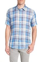 Men's Coastaoro Breazy Fit Sport Shirt, Size Small - Blue