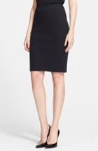 Women's St. John Collection Milano Pique Knit Pencil Skirt