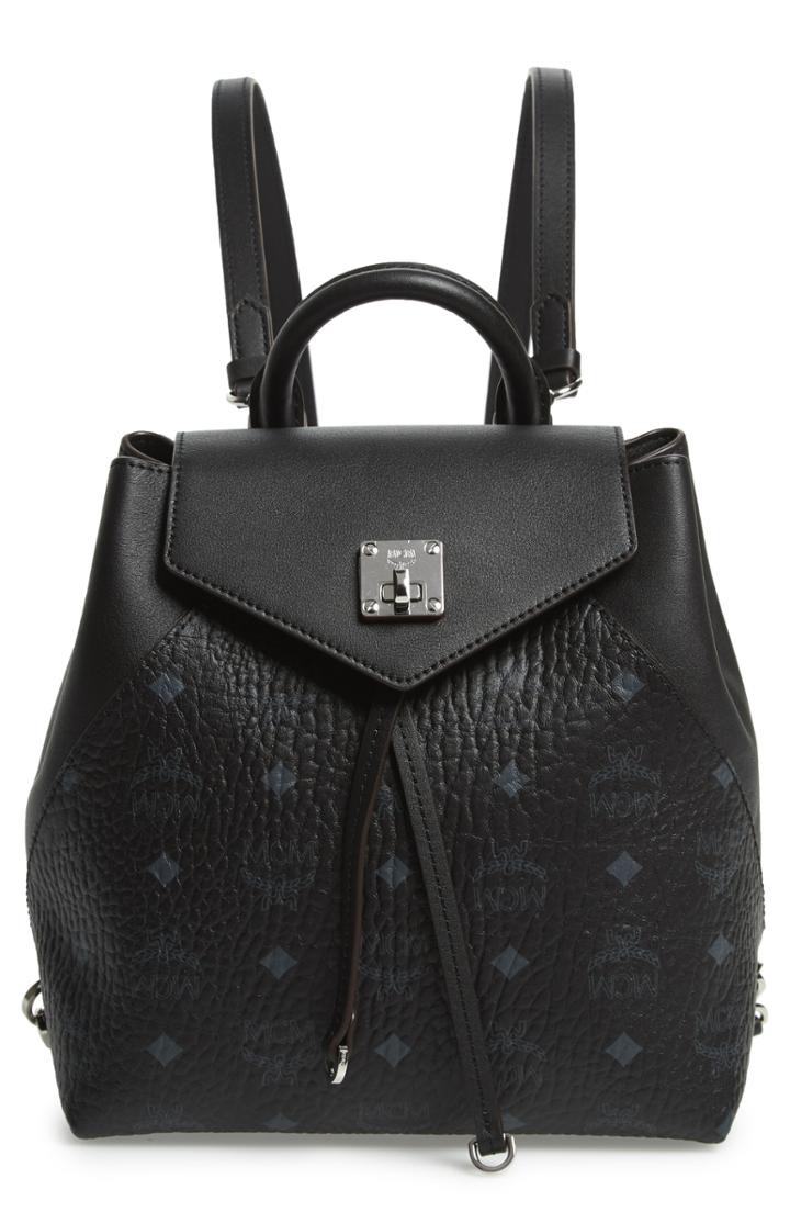 Mcm Essential Visetos Original Small Backpack -