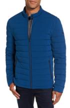 Men's Michael Kors Packable Stretch Down Jacket, Size - Blue