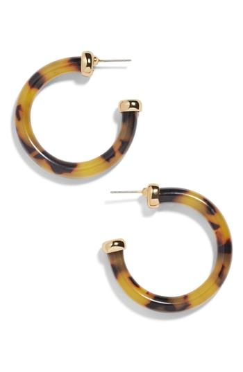 Women's Baublebar Resin Hoop Earrings