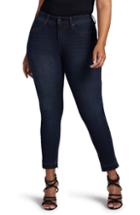 Women's Curves 360 By Nydj Boost Release Hem Skinny Jeans