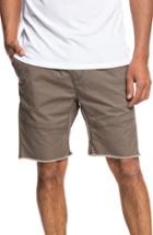 Men's Quiksilver Foxoy Shorts - Beige