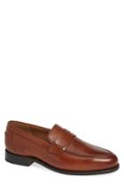 Men's Robert Talbott Hayward Penny Loafer M - Brown