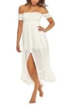 Women's Pilyq Mishelle Off The Shoulder Cover-up Maxi Dress - White