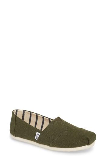 Women's Toms Alpargata Slip-on B - Green