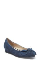 Women's Me Too Martina Bow Ballet Wedge W - Blue