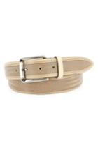 Men's Remo Tulliani Raspail Leather Belt - Tan