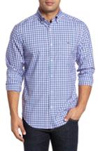 Men's Vineyard Vines Tucker Classic Fit Check Sport Shirt - Blue