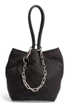 Alexander Wang Small Roxy Logo Nylon Tote - Black