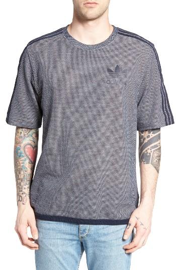 Men's Adidas Original Ac Boxy Oversize T-shirt - Blue