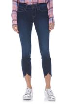 Women's Paige Transcend Vintage - Verdugo Raw Scallop Hem Crop Skinny Jeans