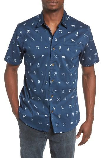 Men's O'neill Grilled Print Woven Shirt