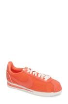 Women's Nike Classic Cortez Premium Sneaker M - Orange