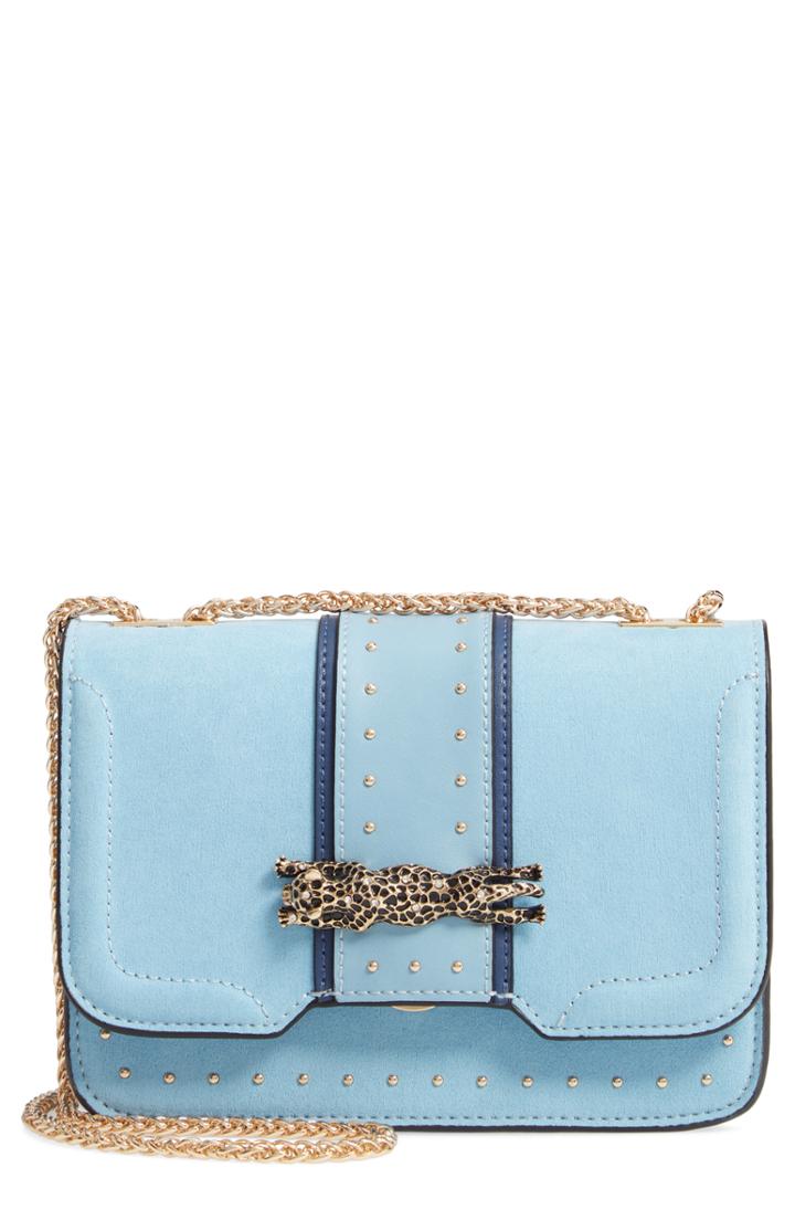Topshop Panther Crossbody Bag - Blue