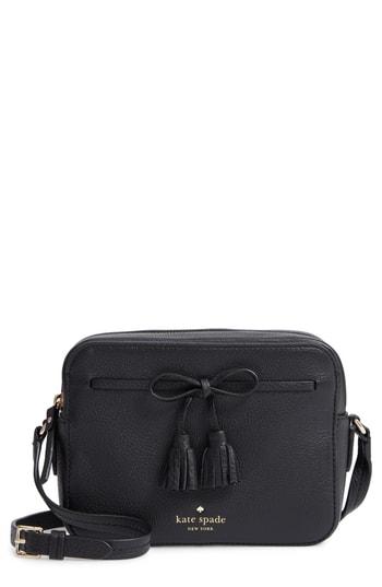Kate Spade New York Hayes Street - Arla Leather Crossbody Bag - Black