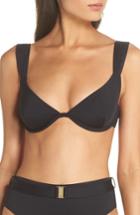 Women's Onia Allie Underwire Bikini Top - Black