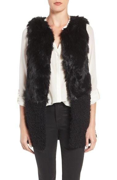 Women's Hinge Faux Fur Vest