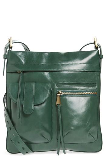 Hobo Crusade Leather Crossbody Bag - Green