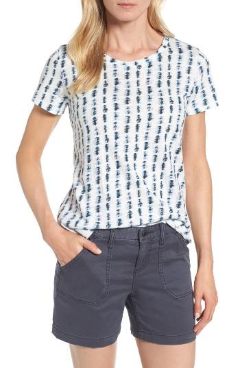 Petite Women's Caslon Slub Crewneck Tee P - Ivory