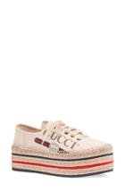 Women's Gucci Convertible Logo Espadrille .5us / 37.5eu - Ivory