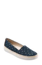 Women's Trotters Accent Slip-on M - Blue