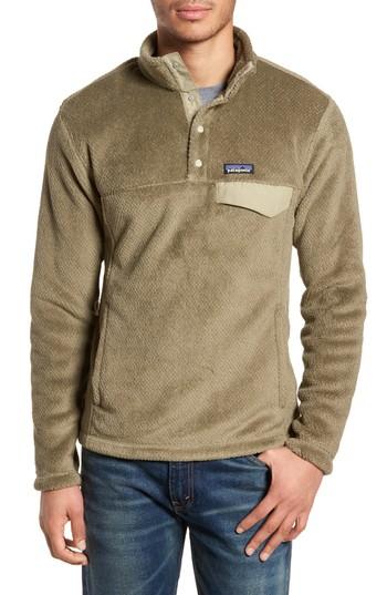 Men's Patagonia Re-tool Snap-t Pullover - Grey