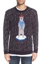 Men's Altru 'polar Ice Caps' Intarsia Crewneck Sweater