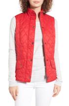 Women's Barbour Calvary Quilted Vest Us / 8 Uk - Red