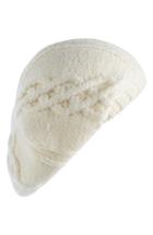 Women's Helen Kaminski Cable Knit Wool Beret - Ivory