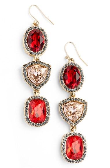 Women's St. John Collection Swarovski Crystal Drop Earrings