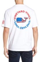 Men's Vineyard Vines Usa All Day Graphic T-shirt, Size - White